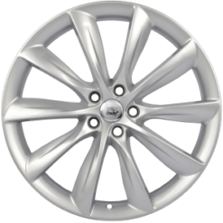 Jante Tesla Style 22x10 ET35 5x120 SILVER
